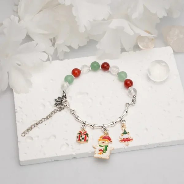 Christmas Bamboo Design Bracelet