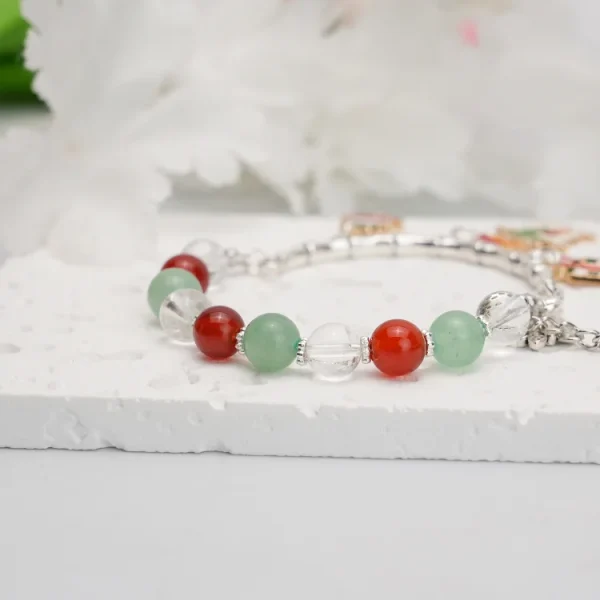 Christmas Bamboo Design Bracelet - Image 4