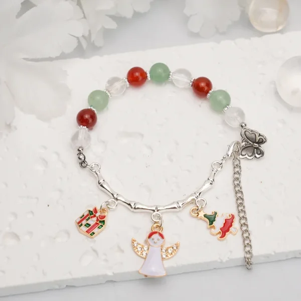 Christmas Bamboo Design Bracelet - Image 5