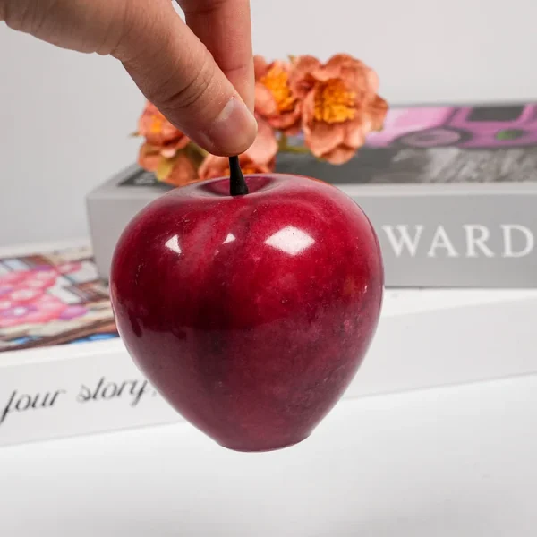 Marble Apple Carving - Image 4